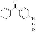 CAS 登录号：63648-38-4， 4-异氰酸二苯甲酮
