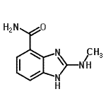 CAS#: 636574-51-1, 2-(Methylamino)-1H-benzimidazole-4-carboxamide