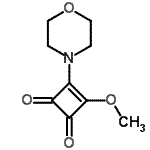 CAS#: 636601-11-1, 3-Methoxy-4-(4-morpholinyl)-3-cyclobutene-1,2-dione