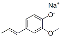 CAS 登录号：63661-65-4， 2-甲氧基-4-(1-丙烯基)苯酚钠