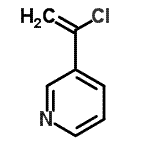 CAS#: 63671-83-0, 3-(1-Chlorovinyl)Pyridine