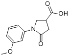 CAS#: 63674-47-5, 1-(3-Methoxy-Phenyl)-5-Oxo-Pyrrolidine-3-Carboxylic Acid