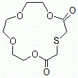 CAS 登录号：63689-63-4， 2,6-二氧代-4-硫杂-15-冠醚-5