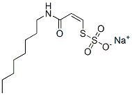 CAS 登录号：63693-67-4， (Z)-S-[3-(辛基氨基)-3-氧代-1-丙烯基]硫代硫酸钠