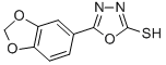 CAS#: 63698-52-2, 5-Benzo[1,3]Dioxol-5-Yl-[1,3,4]Oxadiazole-2-Thiol