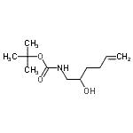 CAS#: 636986-01-1, 2-Methyl-2-propanyl (2-hydroxy-5-hexen-1-yl)carbamate