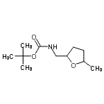 CAS#: 636986-04-4, 2-Methyl-2-propanyl [(5-methyltetrahydro-2-furanyl)methyl]carbamate
