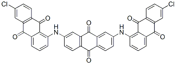 CAS#: 6370-73-6, 2,7-Bis[(6-Chloro-9,10-Dihydro-9,10-Dioxoanthracen-1-Yl)Amino]-9,10-Anthracenedione