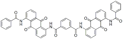 CAS#: 6370-78-1, N,N'-Bis[5-(Benzoylamino)-9,10-Dihydro-9,10-Dioxo-1-Anthryl]Isophthaldiamide