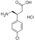 CAS 登录号：63701-56-4， S(-)-巴氯芬盐酸盐