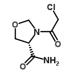 CAS#: 637018-77-0, (4S)-3-(Chloroacetyl)-1,3-oxazolidine-4-carboxamide