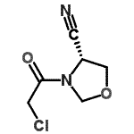 CAS#: 637018-78-1, (4R)-3-(Chloroacetyl)-1,3-oxazolidine-4-carbonitrile