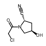 CAS#: 637018-81-6, (2S,4R)-1-(Chloroacetyl)-4-hydroxy-2-pyrrolidinecarbonitrile