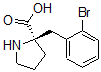 CAS#: 637020-86-1, 2-[(2-Bromophenyl)Methyl]-L-Proline