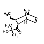 CAS#: 637033-20-6, 1-[(1S,2R,3R,4R)-3-Ethylbicyclo[2.2.1]hept-5-en-2-yl]-2-hydroxy-2-methyl-1-propanone