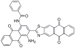 CAS#: 6371-50-2, N-[4-Amino-3-(5,10-Dihydro-5,10-Dioxoanthra[2,3-d]Thiazol-2-Yl)-9,10-Dihydro-9,10-Dioxo-1-Anthryl]Benzamide