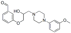 CAS#: 63716-13-2, 3-[2-Hydroxy-3-[4-(3-Methoxyphenyl)-1-Piperazinyl]Propoxy]Benzaldehyde
