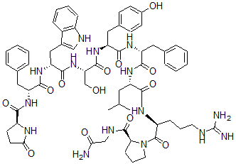 CAS 登录号：63722-14-5， 苯丙氨酰(2)-色氨酰(3)-苯丙氨酰(6)-黄体生成激素释放激素