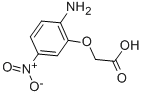 CAS 登录号：6373-14-4， (2-氨基-5-硝基苯氧基)乙酸