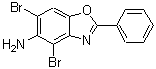 CAS 登录号：637302-85-3， 4,6-二溴-2-苯基-1,3-苯并恶唑-5-胺