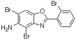 CAS 登录号：637302-91-1， 4,6-二溴-2-(2-溴苯基)-1,3-苯并恶唑-5-胺