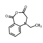 CAS#: 637330-58-6, 1-Ethyl-1,2-dihydro-4,1-benzoxazepine-3,5-dione