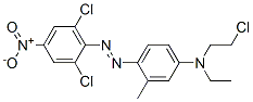 CAS#: 63741-10-6, N-(2-Chloroethyl)-4-[(2,6-Dichloro-4-Nitrophenyl)Azo]-N-Ethyl-m-Toluidine