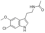 CAS 登录号：63762-74-3， 6-氯褪黑素