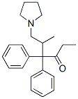CAS 登录号:63765-89-9, 5-甲基-4,4-二苯基-6-(1-吡咯烷基)-3-己酮