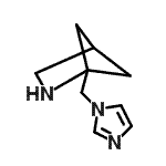 CAS 登录号：637740-11-5， 1-(1H-咪唑-1-基甲基)-2-氮杂双环[2.1.1]己烷