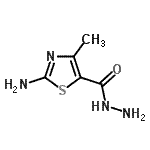 CAS#: 63788-59-0, 2-Amino-4-Methyl-1,3-Thiazole-5-Carbohydrazide