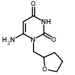 CAS#: 638136-91-1, 6-Amino-1-(tetrahydro-2-furanylmethyl)-2,4(1H,3H)-pyrimidinedione
