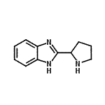 CAS#: 638141-64-7, 2-(2-Pyrrolidinyl)-1H-benzimidazole