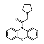 CAS#: 63834-19-5, 1-(10H-Phenothiazin-10-Yl)-2-(1-Pyrrolidinyl)Ethanone