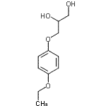 CAS#: 63834-84-4, 3-(4-Ethoxyphenoxy)-1,2-Propanediol
