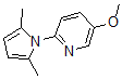 CAS#: 638352-78-0, 2-(2,5-Dimethyl-1H-Pyrrol-1-Yl)-5-Methoxy-Pyridine