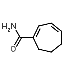 CAS#: 63838-55-1, 1,3-Cycloheptadiene-1-Carboxamide