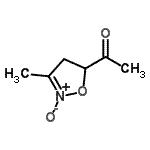 CAS 登录号：638562-81-9， 1-(3-甲基-2-氧代-4,5-二氢-1,2-恶唑-5-基)乙酮