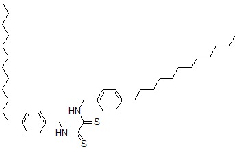 CAS 登录号：63867-40-3， N,N'-二(4-十二烷基苄基)乙烷二硫代酰胺