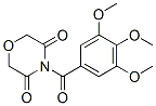CAS 登录号：63868-64-4， 4-(3,4,5-三甲氧基苯甲酰基)吗啉-3,5-二酮