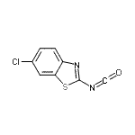 CAS#: 63876-65-3, 6-Chloro-2-isocyanato-1,3-benzothiazole