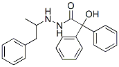 CAS 登录号：63884-35-5， N'-(1-苄基乙基)-2-羟基-2,2-二苯基乙酰肼