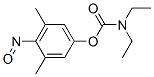 CAS 登录号：63884-59-3， N,N-二乙基氨基甲酸 4-亚硝基-3,5-二甲基苯基酯