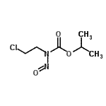 CAS 登录号：63884-93-5， 异丙基(2-氯乙基)亚硝基氨基甲酸酯