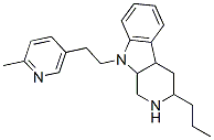 CAS#: 63885-32-5, 1,2,3,4,4a,9alpha-Hexahydro-9-[2-(2-Methyl-5-Pyridyl)Ethyl]-3-Propyl-9H-Pyrido[3,4-b]Indole