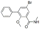 CAS#: 63887-04-7, 5-Bromo-2-Methoxy-N-Methyl-3-Phenylbenzamide