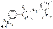 CAS#: 63899-00-3, 3-[4,5-Dihydro-3-Methyl-4-[(4-Methyl-2-Nitrophenyl)Azo]-5-Oxo-1H-Pyrazol-1-Yl]Benzenesulphonamide