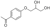 CAS#: 63905-16-8, 3-(4-Acetylphenoxy)-1,2-Propanediol