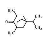 CAS 登录号：639061-04-4， 5-异丙基-1,3-二甲基双环[3.2.1]辛烷-2-酮