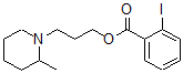 CAS#: 63916-88-1, 3-(2-Methylpiperidino)Propyl 2-Iodobenzoate